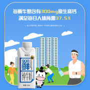 新希望 澳特兰 90日鲜纯牛奶 250mL*10盒