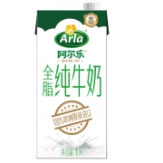 限区域、有券的上：Arla 爱氏晨曦 阿尔乐 全脂纯牛奶1L