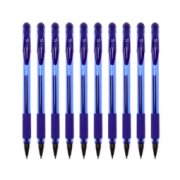 ZEBRA 斑马牌 C-JJ100 拔盖款中性笔 0.5mm 蓝色 10支