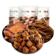 聚划算百亿补贴：Be&Cheery 百草味 原切牛肉粒 50g *3袋