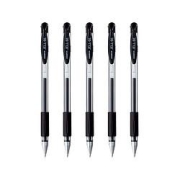 ZEBRA斑马牌日本斑马牌（ZEBRA）中性笔0.5mm子弹头签字笔黑色5支装