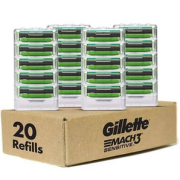 Gillette 吉列 锋速3 敏锐手动刮胡刀刀头20件装