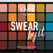 NYX 专业化妆系列 Swear By It 40色眼影盘 40g 到手