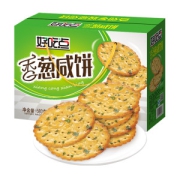 达利园 好吃点香葱咸饼干整箱680g