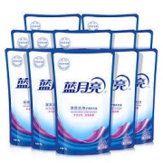 Bluemoon 蓝月亮 深层洁净护理洗衣液 500g*12袋整箱装 自然清香 深层去污 护衣护色 清香怡人 家庭补充实惠装