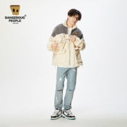 Dangerouspeople 玩偶羊羔绒外套