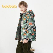 balabala巴拉巴拉中大童连帽羽绒服