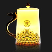 阿波罗之梦 朕杯子礼盒 羊脂玉瓷 11.2x13.8cm 礼盒包装