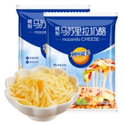 妙可蓝多马苏里拉芝士碎125g*2袋披萨焗饭奶酪烘焙原料 1份