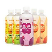 鲜汽十族国潮新品3合1组合果汁汽水450ml*5瓶