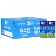 德悠 全脂高钙牛奶 早餐奶 200ml*24盒
