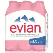 evian依云矿泉水1.5L*6瓶