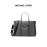 MICHAEL KORS 30H0SKNT2B BLACK 中号老花托特包