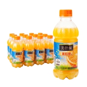 聚划算百亿补贴：Minute Maid 美汁源 果粒橙 橙汁 果汁饮料 300ml*6瓶