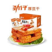 京东极速版:劲仔 厚豆腐干 香辣味20g*20包/盒