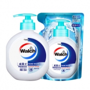 京喜app：Walch 威露士 健康抑菌洗手液 525ml+补充装 525ml