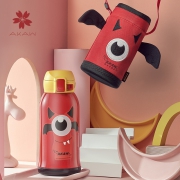 AKAW 保温杯 620ml 恶魔红