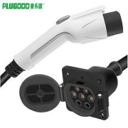 PLUGOOD普乐固公母头延长线新能源电动汽车充电器