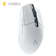 logitech 罗技 G304 LIGHTSPEED 无线鼠标 12000DPI 白色+鼠标垫
