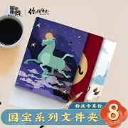 国家宝藏x你好历史旗舰店博物馆文创礼物你好国宝对开式文件夹
