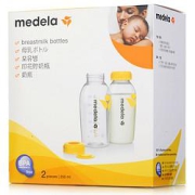 medela美德乐Medela奶瓶储奶瓶PP材质250ml（2个装）