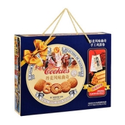 【金尊】丹麦风味曲奇饼干礼盒装1000g