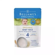 贝拉米 Bellamy’s 婴幼儿有机米粉 原味 4月以上 125g/袋  *3件