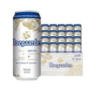 比利时 Hoegaarden 福佳 精酿白啤酒 310ml*24听
