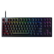 RAZER 雷蛇 猎魂光蛛竞技版 87键 有线机械键盘 黑色 雷蛇红轴（线性光轴）RGB