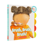 《Brush, Brush, Brush! 我爱刷牙！》（英文原版绘本）