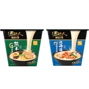 统一  汤达人 极味馆熊本北海道风味 豚骨拉面 6杯
