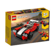 黑卡会员：LEGO 乐高 创意百变系列 31100 红色跑车