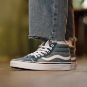 VANS 范斯 蓝芝士 男女款中帮帆布鞋