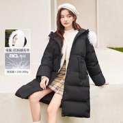 Semir森马女士连帽羽绒服10D9721113047