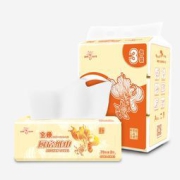 PLUS会员：GOLD FISH 金鱼 厨房抽纸 2层75抽3包（210mm*200mm）