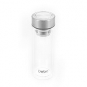 Debo 德铂  茶水分离双层玻璃杯