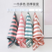 孚帛 微米系列 全棉毛巾 3条装 30*50cm