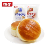 桃李酵母面包 早餐酵母面包共1200g 约16个