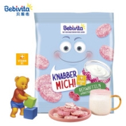 PLUS会员：bebivita 覆盆子酸奶宝宝米饼 30g