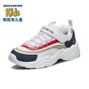 SKECHERS 斯凯奇 儿童拼接运动鞋