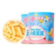 小鹿蓝蓝  婴儿 无加盐 泡芙条2罐