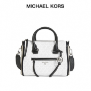 MICHAEL KORS CARINE系列 女士手提单肩包 30S0SCCS1V BRT WHT MLT
