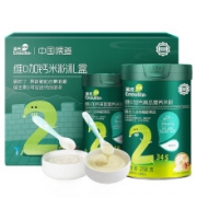 PLUS会员：Enoulite 英氏 多乐能系列 维D加钙米粉礼盒 258g*2罐*2件