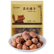 高山森林 蜜饯果干果脯过节送女朋友休闲办公零食小吃组合 巴旦木\/半梅\/蓝莓干\/菠萝干\/葡萄干 榛子125g