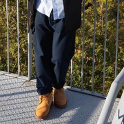 Timberland添柏岚男装长裤21秋冬弹力锥形修身工装裤