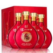 PLUS会员：泸州老窖 御酒 虎年纪念版 52度浓香型白酒 礼盒装 500ml*4瓶