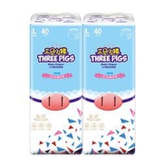 Thethreepiggy三只小猪婴儿轻薄拉拉裤L80片