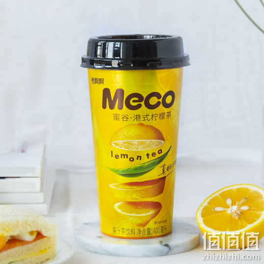 香飘飘 Meco蜜谷港式柠檬茶饮料10杯装