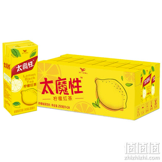 泰魔性 统一 太魔性 柠檬红茶 网红茶 250ml*24盒