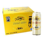 KIRIN麒麟一番榨啤酒500ml*12罐